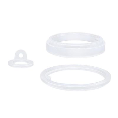 3/4pcs Water Bottle Lid Replacement Gasket 24/32/40/64oz Water Bottles Silicone Sealing Gasket Water Bottle Straw Lid Replacements