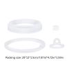 3/4pcs Water Bottle Lid Replacement Gasket 24/32/40/64oz Water Bottles Silicone Sealing Gasket Water Bottle Straw Lid Replacements view 4