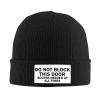 Don't Block The Diesel Pump Beanie Hat for Women Men Winter Hat Black Winter Knit Caps Soft Ski Hat Unisex view 1