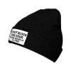 Don't Block The Diesel Pump Beanie Hat for Women Men Winter Hat Black Winter Knit Caps Soft Ski Hat Unisex view 2