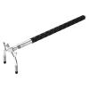 M METERXITY Retractable Billiards Cue Stick Bridge with Removable High Bridge Head - Silicone Handle Billiards Table Accessory, Apply to Party/Club/Home Silver view 4