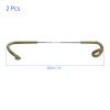 M METERXITY 2 Pack Camping Lantern Hook Hanger - S-Shaped Hook Stainless Steel Non-Slip Lamp Hanger, Apply to Outdoor/Camping/Hiking (Sandy Brown) view 4