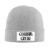 Cousin Crew Beanie Hat for Women Men Winter Hat Gray Winter Knit Caps Soft Ski Hat Unisex view 1
