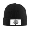 Ic Xc Nika Beanie Hat for Women Men Winter Hat Black Winter Knit Caps Soft Ski Hat Unisex