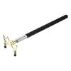 M METERXITY Retractable Billiards Cue Stick Bridge with Removable Low Brass Bridge Head - Silicone Handle Billiard Table Accessory, Apply to Party/Club/Home Gold view 4