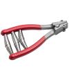 Stringing Starting Clamp 3-Spring for Tennis & Badminton Racket, Zinc Alloy Racquet Line Clamp with Thread Protection,Holding The Racquet Line for Threading Work,Essential Tool for Stringers view 1