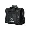 ELITE Bowling Ball Bag for Single 1 Bowling Ball Tote- Fits up to a pair of US Men's Size 15 Bowling Shoes + USB Charging Port + Padded Ball Holder- Adjustable Shoulder Strap (Black) view 2