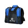 ELITE Bowling Ball Bag for Single 1 Bowling Ball Tote- Fits up to a pair of US Men's Size 15 Bowling Shoes + USB Charging Port + Padded Ball Holder- Adjustable Shoulder Strap (Royal) view 2