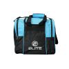 ELITE Bowling Ball Bag for Single 1 Bowling Ball Tote- Fits up to a pair of US Men's Size 15 Bowling Shoes + USB Charging Port + Padded Ball Holder- Adjustable Shoulder Strap (Aqua) view 1