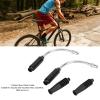 EVGATSAUTO V Brake Elbow Cable Guides, Brake Noodle Cable Tube, Flexible Heavy Duty, Black, for BMX view 2