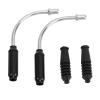 EVGATSAUTO V Brake Elbow Cable Guides, Brake Noodle Cable Tube, Flexible Heavy Duty, Black, for BMX view 3
