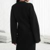 Describeu Cardigan, Mayfsie Cardigan Sweater, Ultra-Soft Button Cardigan, Women Slimming Button Cardigan Sweater (US, Alpha, Small, Regular, Regular, Black) view 2
