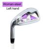 Left Handed Golf Club Iron Made of Carbon Steel Shaft for Women & Men - Perfect for Golf Practice & Matches - #7 Iron (Women,with Steel Shaft) view 2