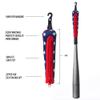 Ready Bat Handle Cover - Baseball Bat Cover Sleeve Protects Vehicle & Bat Grip - Batting Gloves & Helmet Companion with Zippered Hook - Softball Accessory (All Stars) view 3