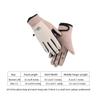 Cozy Warm Gloves Men and Women Fall and Winter Outdoor Driving Padded Touch Screen Windproof Riding Gloves 1 Pair Gift view 2