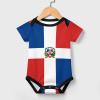 Vafogehu Dominican Flag Unisex Baby Clothes Underwear Outfit Romper Shorts Sets view 2