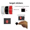 Chardime Target Stickers and Pasters for Shooting Practice - Target Pasters 1 inch 2 Rolls 2000 Pieces | Adhesive Markers for Shooting Range Targets view 2