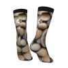 ZISHAK Petoskey And Stone Adult Sports Socks-Men'S Cotton Mid-Calf Socks:A Fusion Of Comfort,Style,And Functionality view 4
