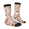 ZISHAK Cattle Dog Florals Adult Sports Socks-Men'S Cotton Mid-Calf Socks:A Fusion Of Comfort,Style,And Functionality view 3