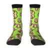 ZISHAK Green Clever Monkey Adult Sports Socks-Men'S Cotton Mid-Calf Socks:A Fusion Of Comfort,Style,And Functionality view 1