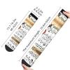 ZISHAK Violin Sheet Music Adult Sports Socks-Men'S Cotton Mid-Calf Socks:A Fusion Of Comfort,Style,And Functionality view 2