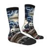 ZISHAK Steam Train Clouds Adult Sports Socks-Men'S Cotton Mid-Calf Socks:A Fusion Of Comfort,Style,And Functionality view 4