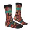 ZISHAK Library Bookshelf Adult Sports Socks-Men'S Cotton Mid-Calf Socks:A Fusion Of Comfort,Style,And Functionality view 4