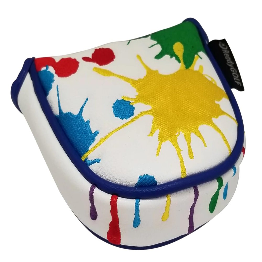 Paint Balls Embroidered Putter Cover - Mallet by ReadyGOLF