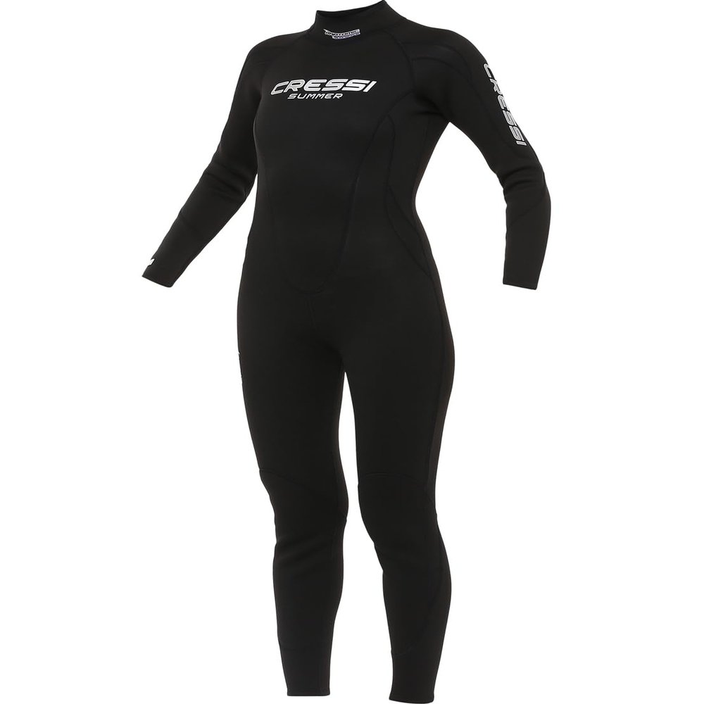 CRESSI CLOTHING Women's Standard 2.5mm Neoprene Wetsuit, Black
