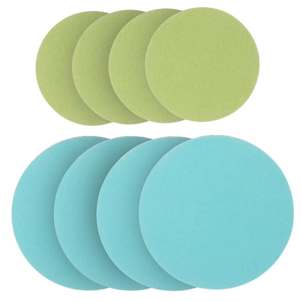 CORHAD 8pcs Clean Sponge Sandpaper for Bowling Balls Polishing Pad Bowling Ball Cleaning Pad Professional Supply