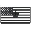 Prized Possessions Deer Skull - European Mount Skull Hanger with US Flag Design view 2