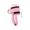 CORHAD Gym Ankle Straps Workout Leg Ankle Clips Comfortable for Women's Cable Machine Exercises view 2