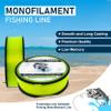 Reaction Tackle Monofilament Fishing Line- Strong and Abrasion-Resistant Nylon Mono Fishing Line, Freshwater and Saltwater Fishing Line Orange 100/135 view 2