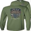 FAIR GAME Vintage Ford Motors Long Sleeve Shirt-Military Green-XL view 1
