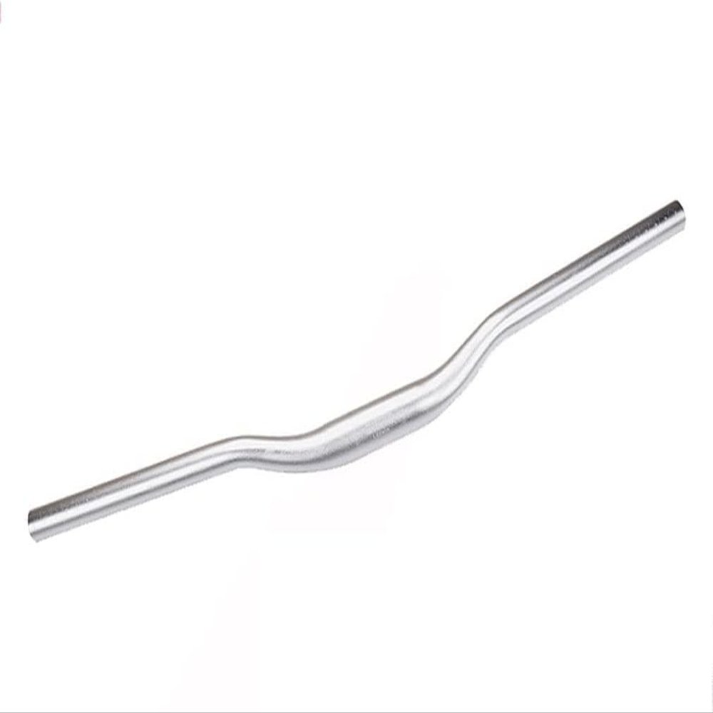Silver MTB Handlebar 31.8mm Taller Swallow Handlebar MTB Handlebar 620mm Aluminum Risers