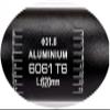 Silver MTB Handlebar 31.8mm Taller Swallow Handlebar MTB Handlebar 620mm Aluminum Risers view 3