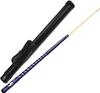 UNbit Pool Cue Billiard Cue 58In Pool Cue, 19Oz Maple Pool Cue Sticks, 1/2 Split Handmade Billiard Cue Sticks with Storage Bag,for Family Bars Club Swimming Pool WEWYQSJXBXF-31113(Color:Cue Purple) view 1