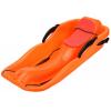 Children's Sledge, Thickened Double Sledge, Multi-Coloured Plastic Sledge, Sledge with Backrest view 1