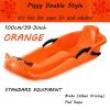 Two-Handle Children's Sledges, Frost-Resistant and Wear-Resistant Sledges, Two-Person Padded Sledges, Sledges with Backrests view 2
