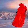 Children's Sledges, Winter Tandem Sledges, Sledges with Brakes and Pull Ropes, Plastic High Back Sledges view 1