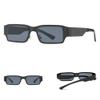 HPIRME Rectangle Sunglasseas Men Women Metal Frame Glasses Mens UV400,5,One size view 3