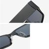 HPIRME Rectangle Sunglasseas Men Women Metal Frame Glasses Mens UV400,5,One size view 4