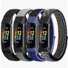 Relting Compatible with Fitbit Charge 6 Bands/Fitbit Charge 5 Bands for Women Men,Soft Breathable Velcro Nylon Loop Sport Strap Replacement Wristbands for Fitbit Charge 5/Fitbit Charge 6 view 1
