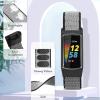 Relting Compatible with Fitbit Charge 6 Bands/Fitbit Charge 5 Bands for Women Men,Soft Breathable Velcro Nylon Loop Sport Strap Replacement Wristbands for Fitbit Charge 5/Fitbit Charge 6 view 2