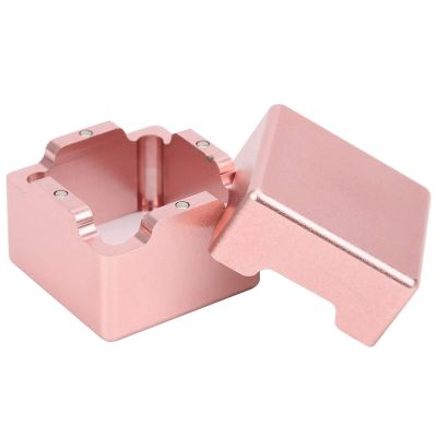 JEOZBM Stick Tip Chalk Holder, Aluminum Alloy Pocket Billiard Stick Chalk Case, Magnetic Snooker Stick Chalk Box for Billiards Enthusiast