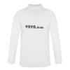 iiniim Toddler Kids Boys Long Sleeve Turtleneck Thermal Underwear Top Girls Solid Color Cotton Bottoming Top White 5-6 Years view 3