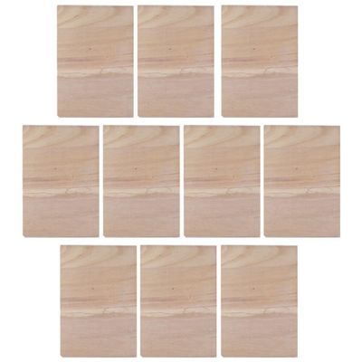 Sosoport 10pcs Karate Training Boards Portable Breaking Boards for Boys and Girls Adults Do Martial Arts Equipment Odorless Wood