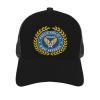 WOLEN Proud Son of A WW2 Veteran Baseball Cap Adjustable Mesh Trucker Hat Black view 3