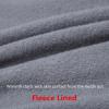 Glory Max Men Fleece Lined 100% Cotton Thermal Long Johns Top Bottom Underwear Set (Gray, XL) view 3