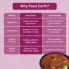 Food Earth Indian Simmer Sauce Vindaloo Curry Organic, Vegan, Gluten-Free, GMO-Free Microwavable Cooking Sauce pack of 6 (5.29 oz Each) view 3